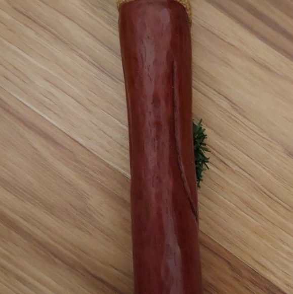 KURT S ADLER RESIN OLD WORLD STYLE SANTA CLAUS 8.5" CANDLESTICK HOLDER - Picture 8 of 10